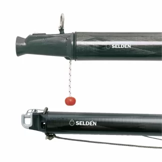 Seldénin ø88 mm hiilikuituspinaakkeripuomi dip-jiippaukseen.